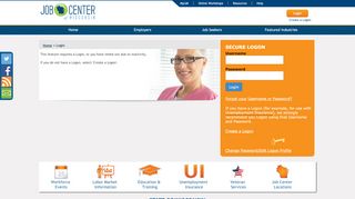 
                            10. Job Center of Wisconsin - Job Center of Wisconsin - Login