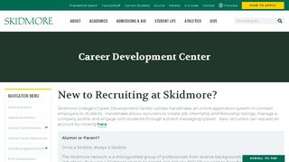 
                            4. Job / Internship Listing Form - Skidmore College