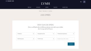 
                            6. Job offers - Recruitment, career opportunities - LVMH group