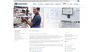 
                            4. Job Openings - Knorr-Bremse Group