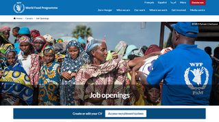 
                            4. Job Openings | World Food Programme
