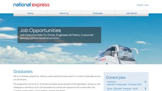 
                            4. Job opportunities - National Express Careers