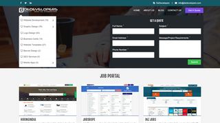 
                            9. Job Portal Design and Development in UK | DeDevelopers