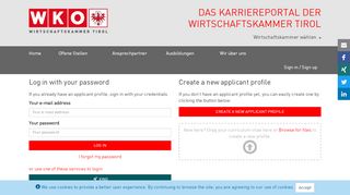 
                            7. Job Portal - karriere-tirol.wko.at