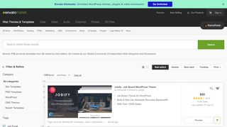 
                            6. Job Portal Templates from ThemeForest