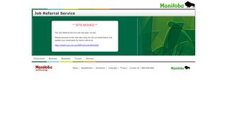 
                            1. Job Referral Service - Manitoba