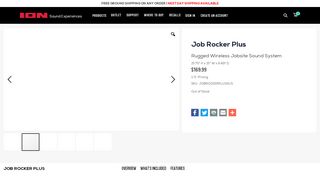 
                            2. Job Rocker Plus - ION Audio