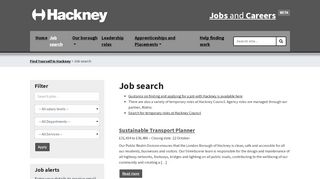 
                            3. Job search | Find Yourself in Hackney