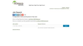 
                            4. Job Search - Immediate employment - great company - Kimco ...