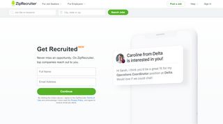 
                            10. Job Search - Millions of Jobs Hiring Near You | ZipRecruiter