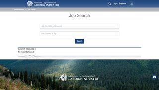 
                            6. Job Search - MontanaWorks