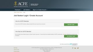 
                            6. Job Seeker Login / Create Account - …