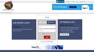 
                            1. JOB SEEKER LOGIN - planetjobix.com