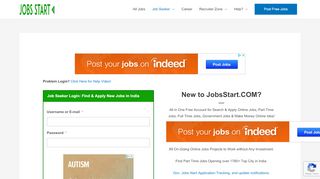 
                            3. Job Seeker Login: Search New Job in India. Apply for 2 ...
