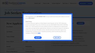 
                            9. Job Seeker Registration - Seafarers Central