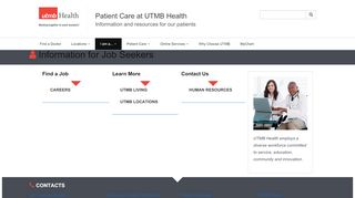 
                            2. Job Seeker | UTMB Health | UTMB Home