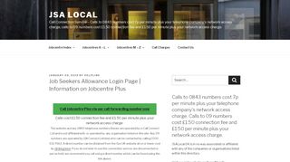 
                            4. Job Seekers Allowance Login Page | Information …