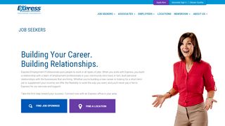 
                            2. Job Seekers - Job Search - Express Employment Professionals
