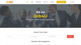 
                            3. Job4U – Find Your Dream Job