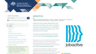 
                            8. jobactive | Department of Employment, Skills, Small and ...