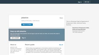 
                            7. jobactive | LinkedIn