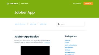 
                            9. Jobber App Basics – Jobber Help Center