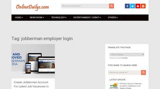 
                            8. jobberman employer login Archives - ONLINE DAILYS