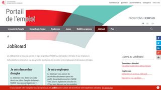 
                            1. JobBoard — ADEM - FACILITONS L'EMPLOI // …