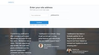 
                            5. JobBoard.io - Find your login