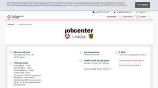 
                            1. Jobcenter Leipzig - 04159 Leipzig - …