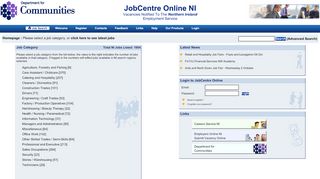 
                            2. JobcentreOnline Homepage