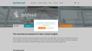 
                            4. Jobfeed, the Big Data tool for jobs by Textkernel