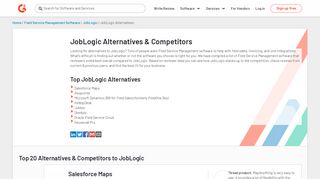 
                            9. JobLogic Alternatives & Competitors | G2