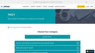 
                            1. Joblogic Web Customer Portal - UK's #1 Service Management Software