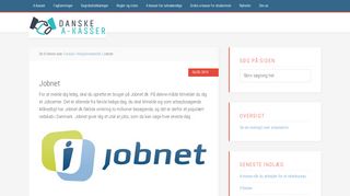 
                            4. Jobnet.dk – Hvem og hvad er Jobnet? » Danske a-kasser