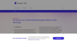 
                            6. Jobportal - Daimler TSS