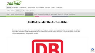 
                            4. JobRad bei der Deutschen Bahn | JobRad