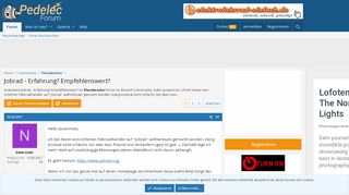 
                            9. Jobrad - Erfahrung? Empfehlenswert? - Pedelec …