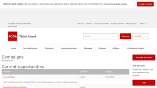 
                            5. Jobs | ACCA Global