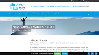 
                            7. Jobs and Career - sab-cable.com
