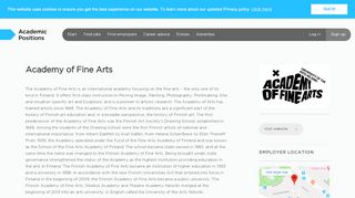 
                            4. Jobs at Academy of Fine Arts - Academic Positions