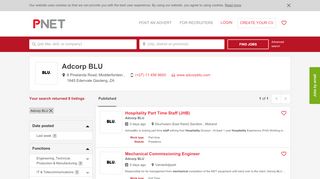 
                            10. Jobs at Adcorp BLU - pnet.co.za