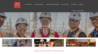 
                            3. Jobs at Bechtel