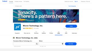 
                            9. Jobs at Micron Technology, Inc. | Indeed.com