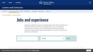 
                            3. Jobs - Careers & Enterprise - QMUL Careers - Queen Mary University ...