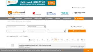 
                            9. Jobs finden | Page 20 | Stellenwerk Hamburg