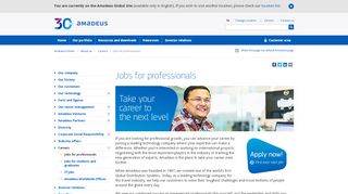 
                            3. Jobs for Professionals | Amadeus Careers