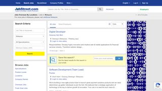 
                            6. Jobs in Malaysia, Job Vacancies | JobStreet.co.id