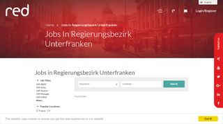 
                            1. Jobs in Regierungsbezirk Unterfranken - RED SAP Solutions