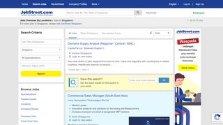 
                            6. Jobs in Singapore, Job Vacancies | JobStreet.co.id